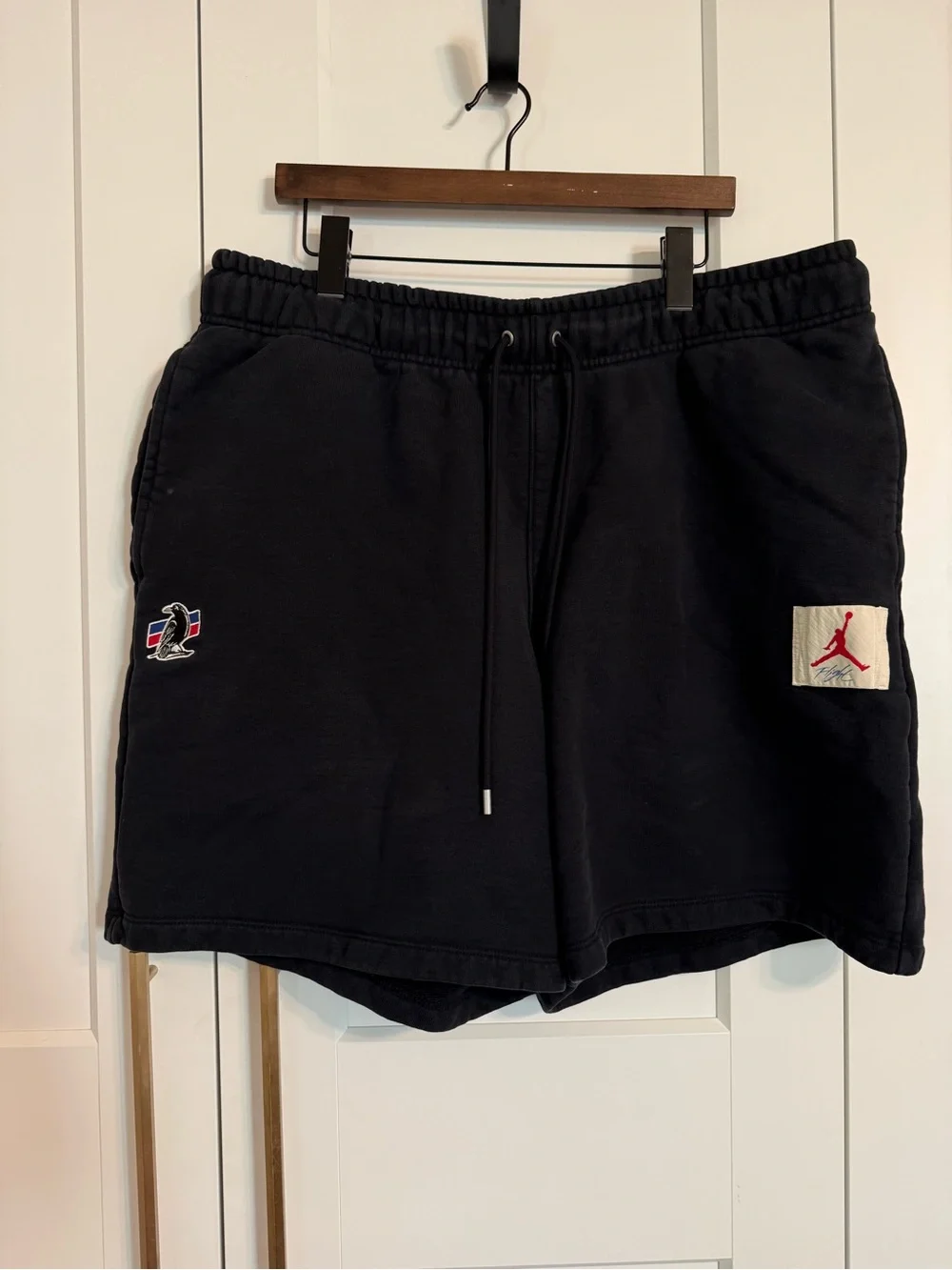 Jordan x‎ Two 18 Men’s XXL NikeLab Premium Shorts Black Coconut Milk DV6964-010